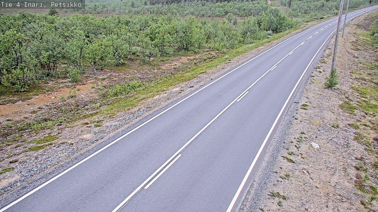 Kelikamerat Kuva Tie 4 Inari, Petsikko, Inari, Lappi