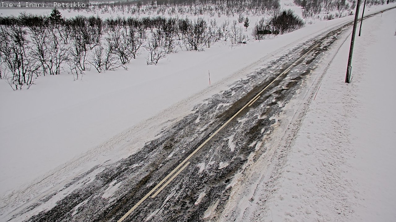 Kelikamerat Kuva Tie 4 Inari, Petsikko, Inari, Lappi
