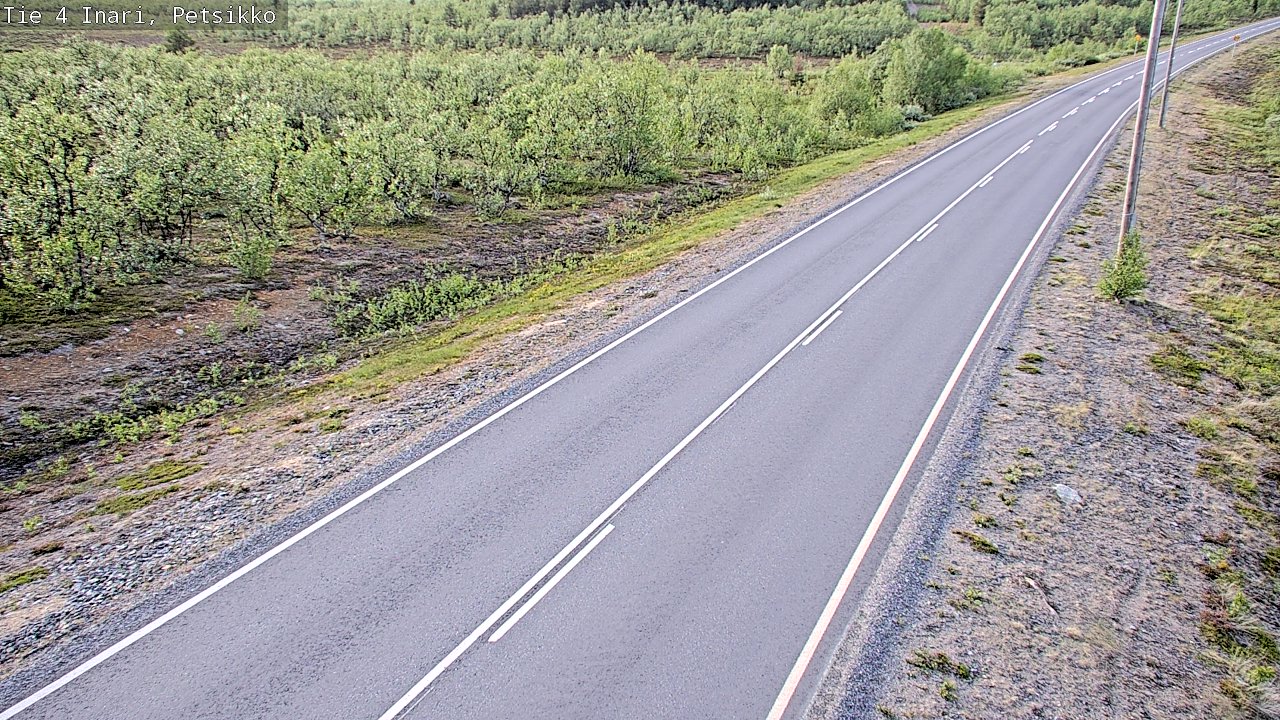 Kelikamerat Kuva Tie 4 Inari, Petsikko, Inari, Lappi