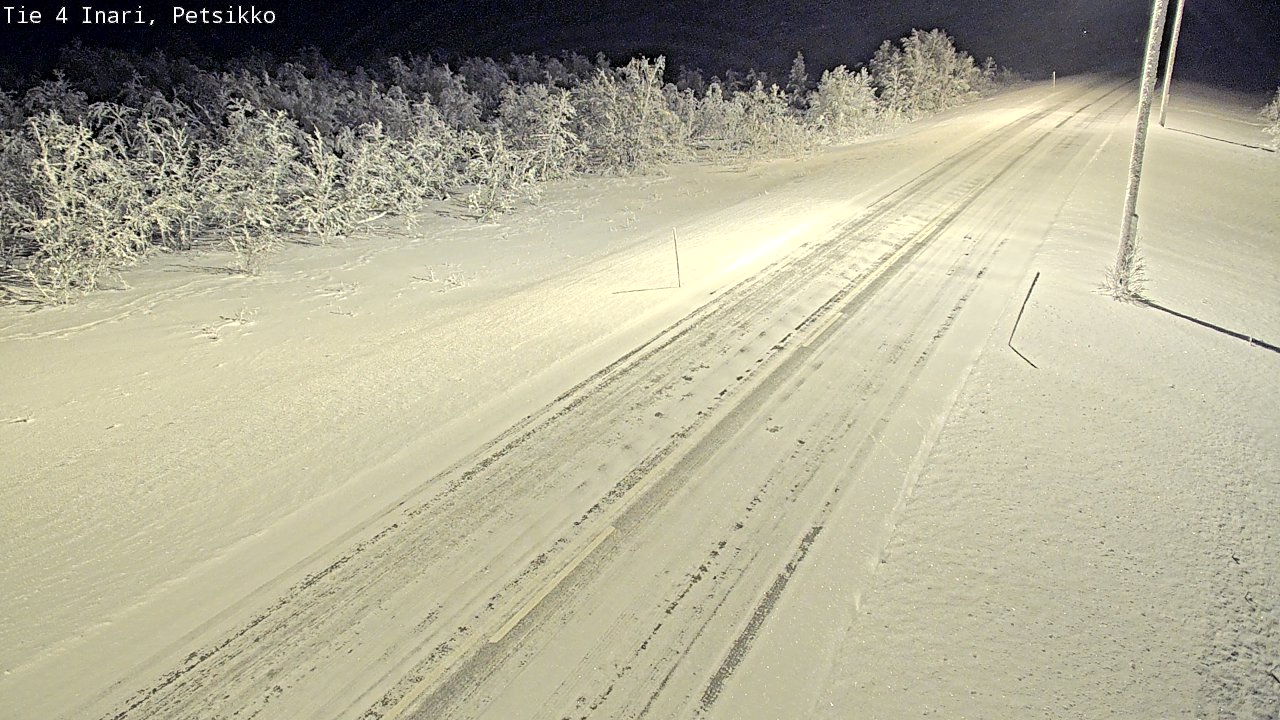 Kelikamerat Kuva Tie 4 Inari, Petsikko, Inari, Lappi