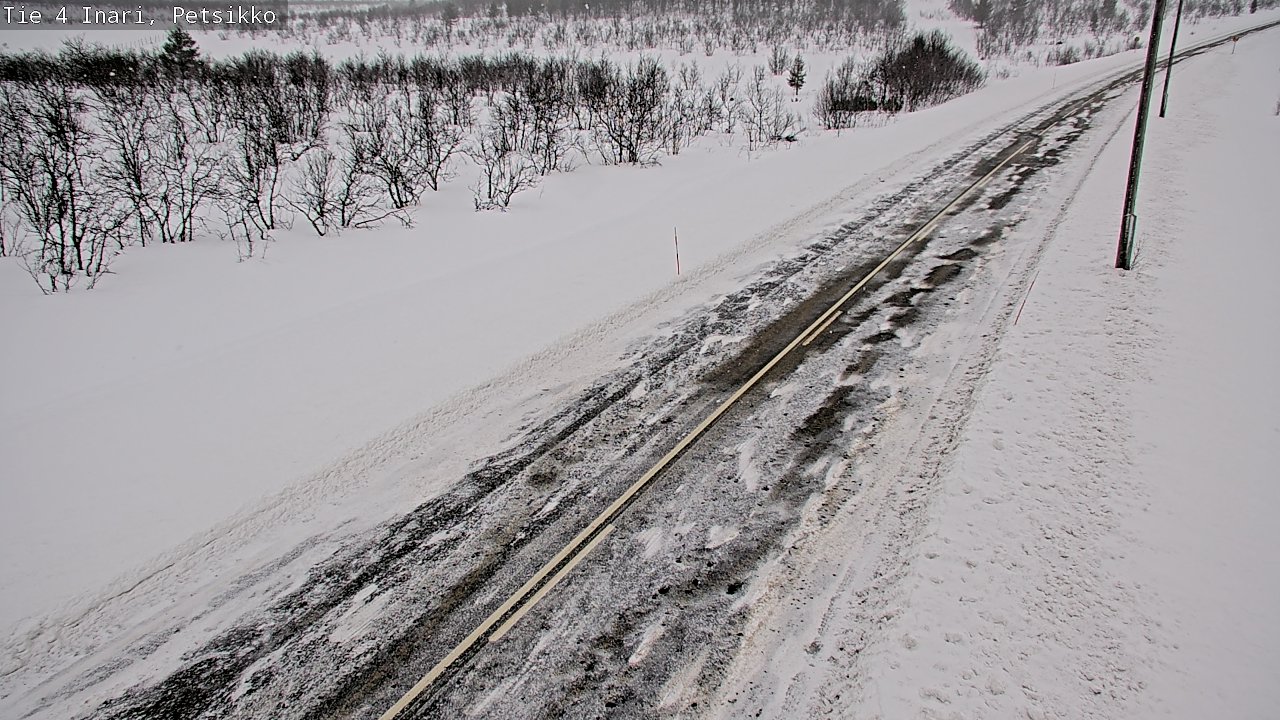 Kelikamerat Kuva Tie 4 Inari, Petsikko, Inari, Lappi