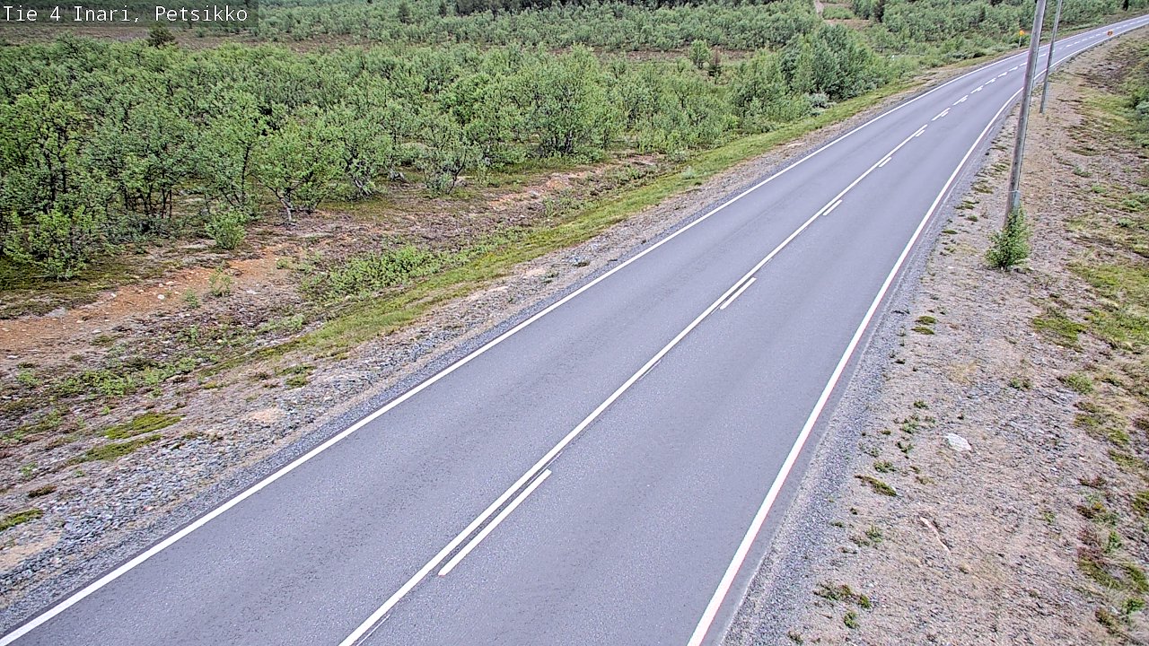 Kelikamerat Kuva Tie 4 Inari, Petsikko, Inari, Lappi