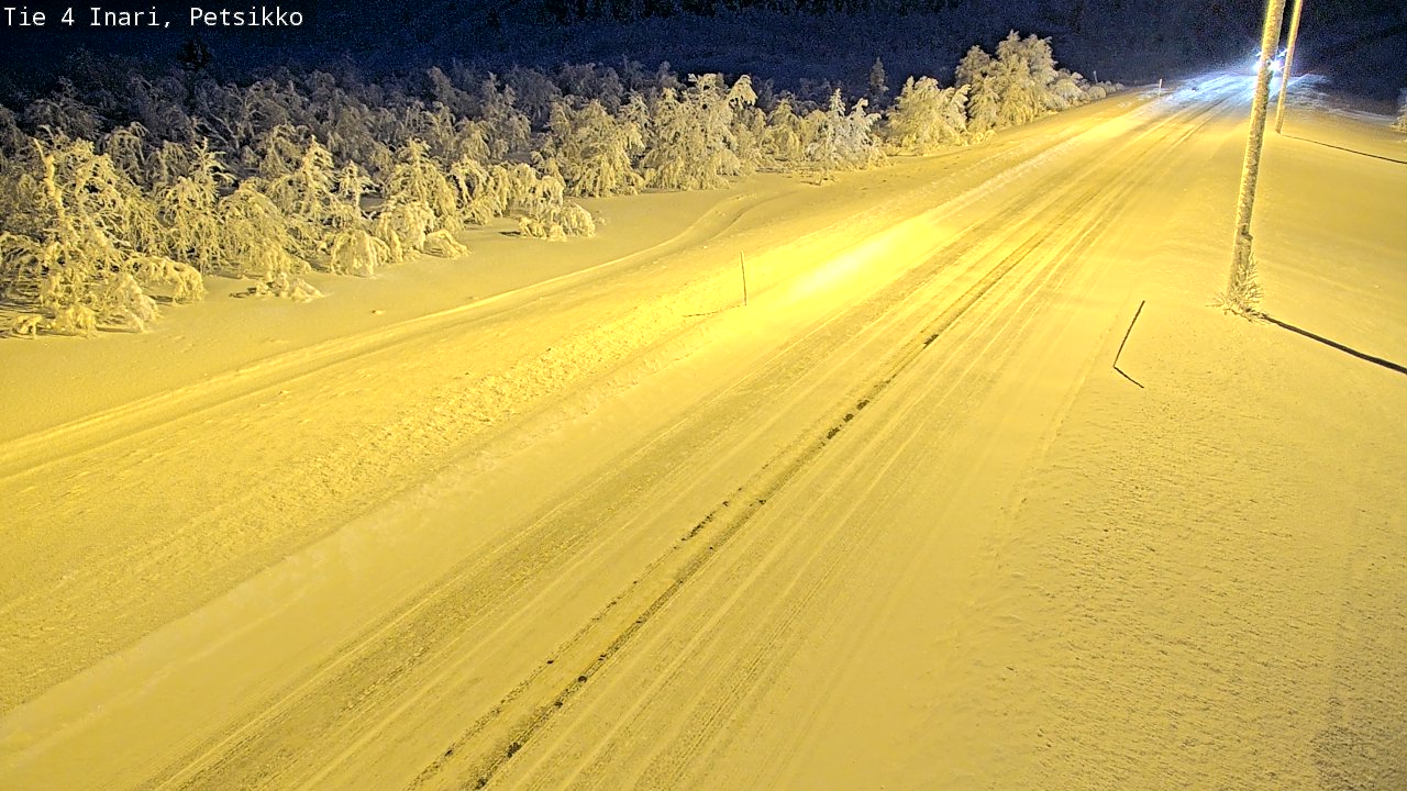 Kelikamerat Kuva Tie 4 Inari, Petsikko, Inari, Lappi