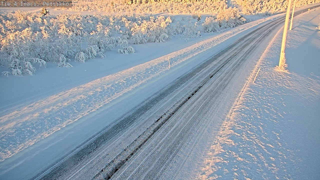 Kelikamerat Kuva Tie 4 Inari, Petsikko, Inari, Lappi