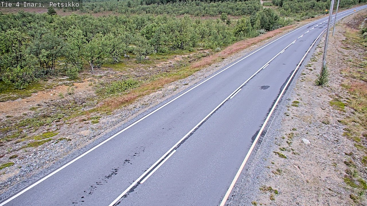Weather Camera Image Road 4 Inari, Petsikko, Inari, Lappi