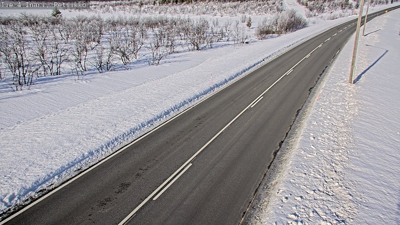 Kelikamerat Kuva Tie 4 Inari, Petsikko, Inari, Lappi