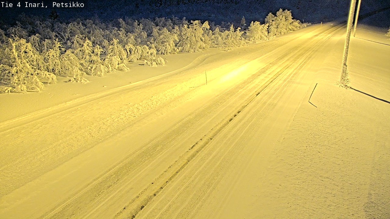 Kelikamerat Kuva Tie 4 Inari, Petsikko, Inari, Lappi