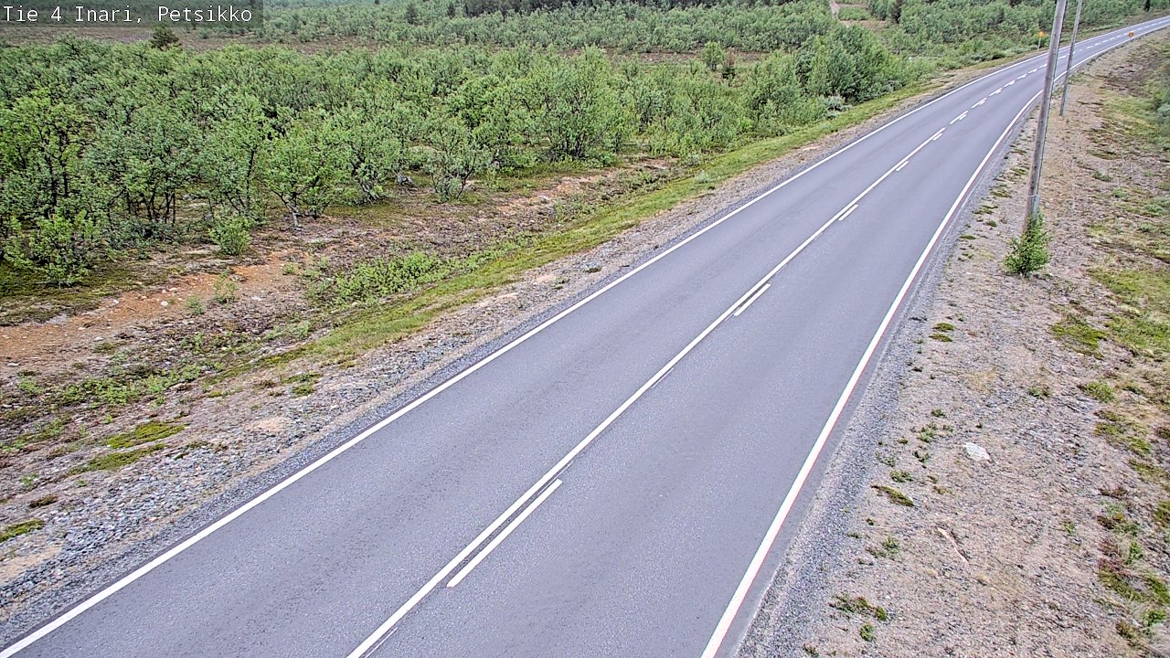 Kelikamerat Kuva Tie 4 Inari, Petsikko, Inari, Lappi