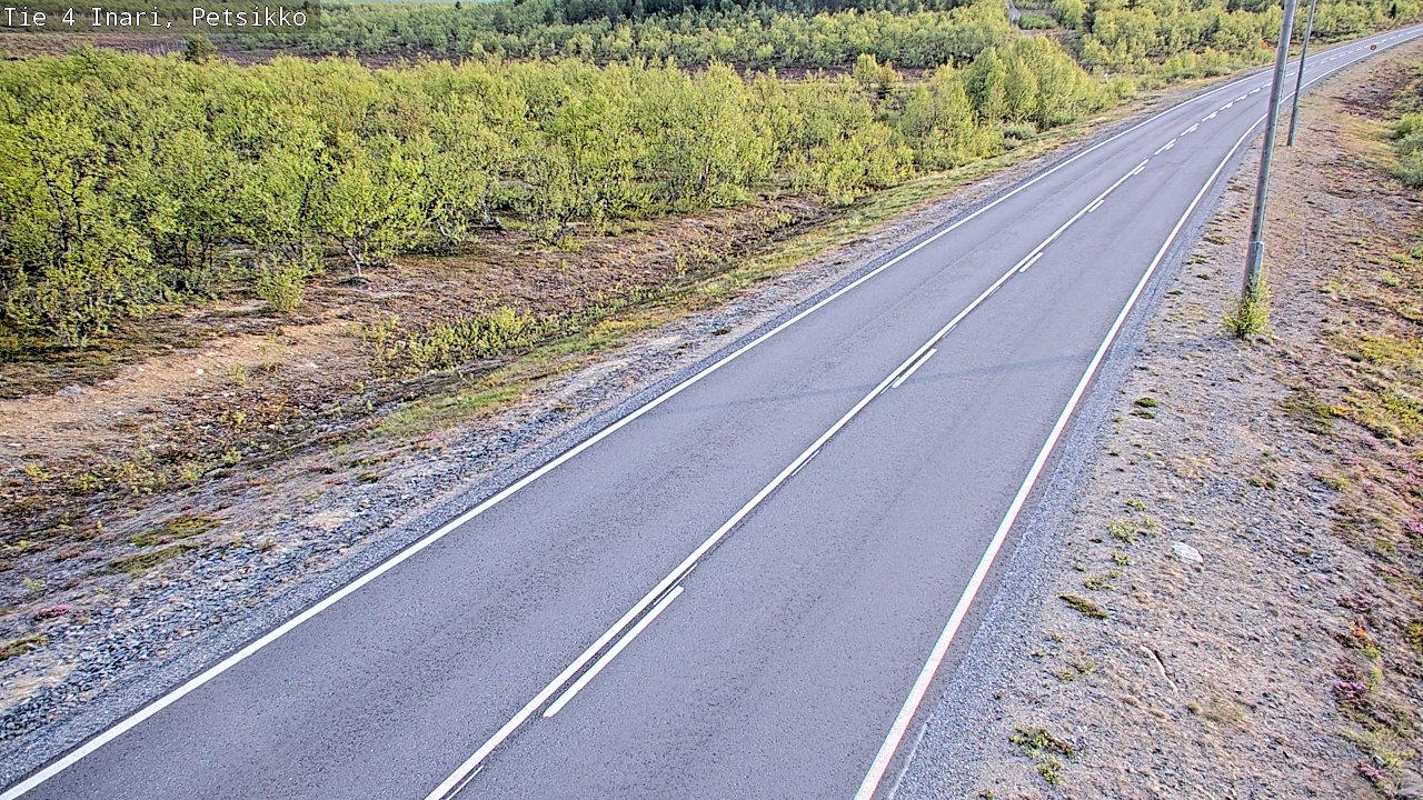 Weather Camera Image Road 4 Inari, Petsikko, Inari, Lappi