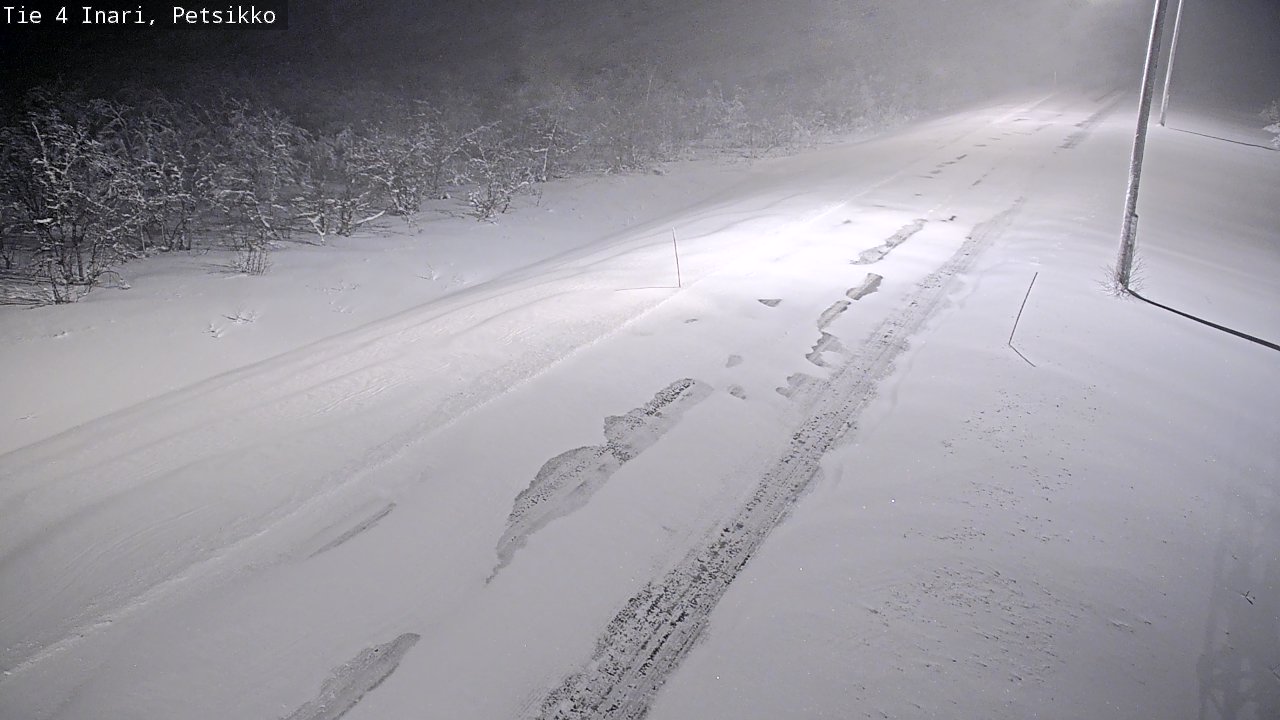 Weather Camera Image Väg 4 Enare, Petsikko, Inari, Lappi