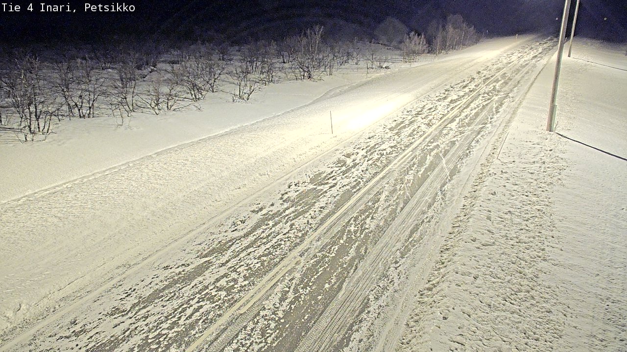Kelikamerat Kuva Tie 4 Inari, Petsikko, Inari, Lappi