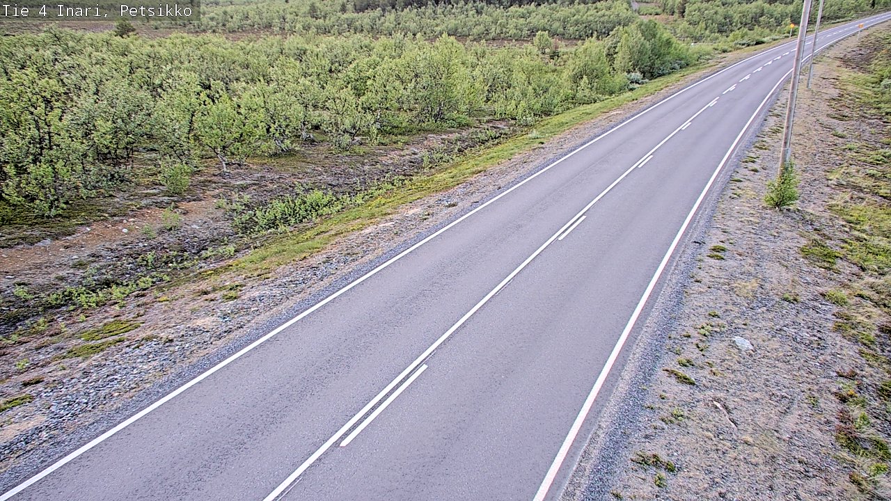 Kelikamerat Kuva Tie 4 Inari, Petsikko, Inari, Lappi