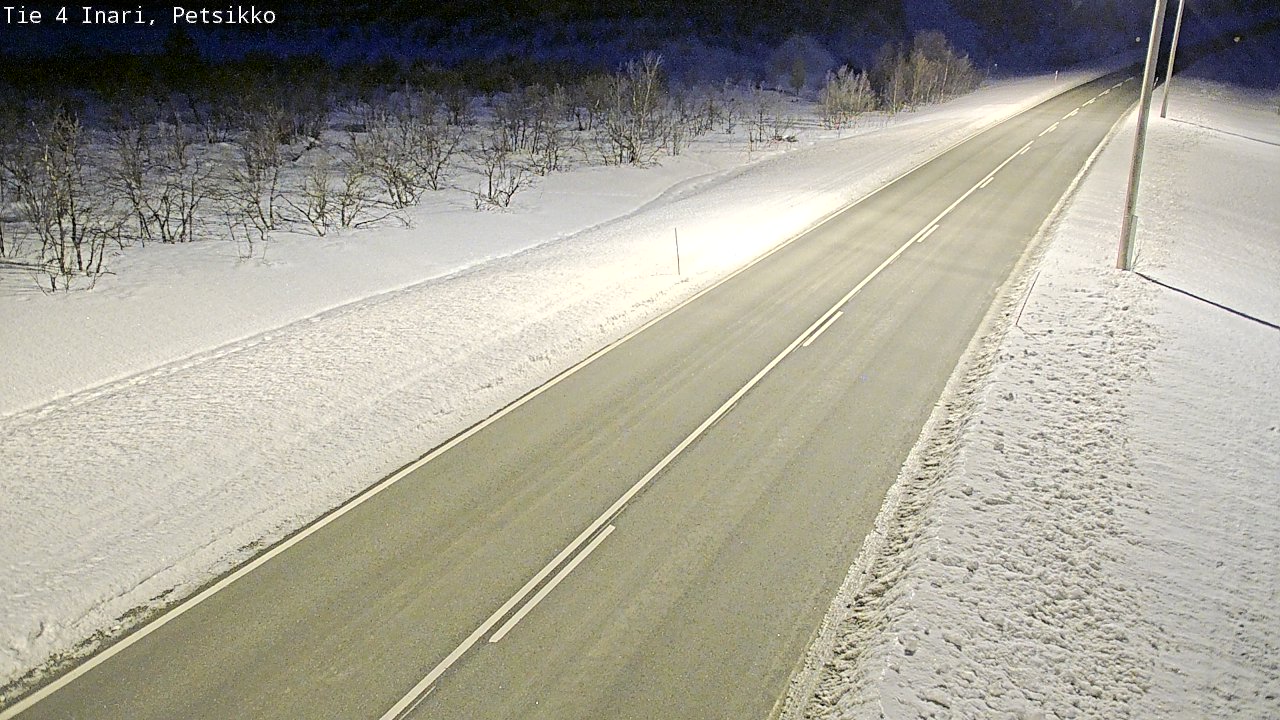 Kelikamerat Kuva Tie 4 Inari, Petsikko, Inari, Lappi