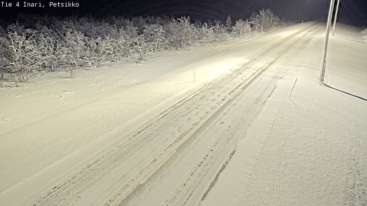 Kelikamerat Kuva Tie 4 Inari, Petsikko, Inari, Lappi