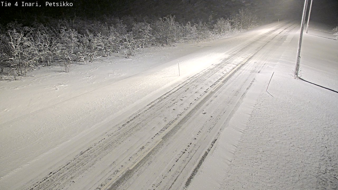 Kelikamerat Kuva Tie 4 Inari, Petsikko, Inari, Lappi