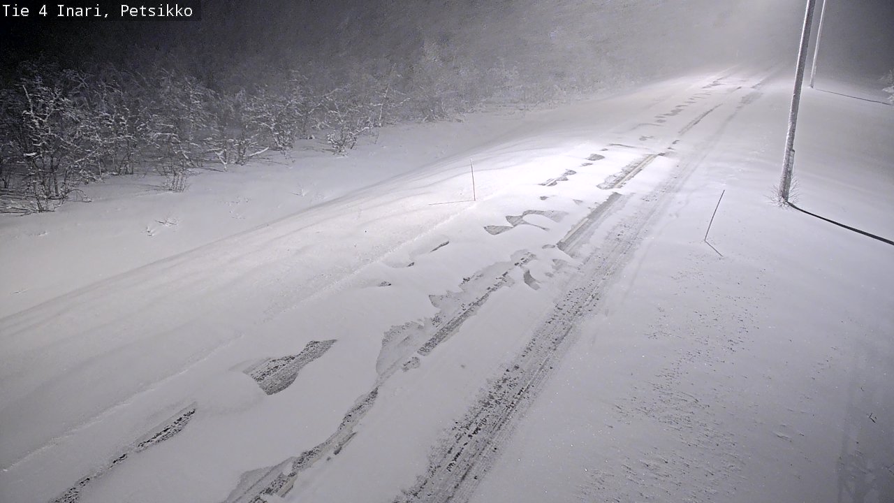 Weather Camera Image Väg 4 Enare, Petsikko, Inari, Lappi