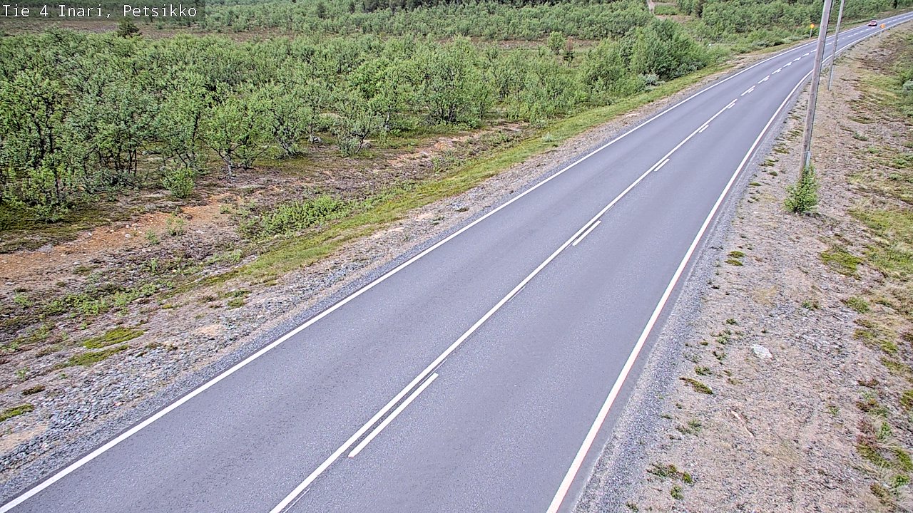 Kelikamerat Kuva Tie 4 Inari, Petsikko, Inari, Lappi