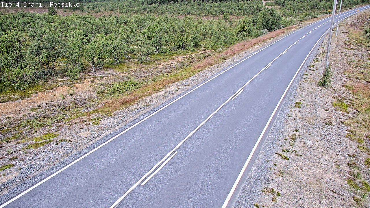 Kelikamerat Kuva Tie 4 Inari, Petsikko, Inari, Lappi