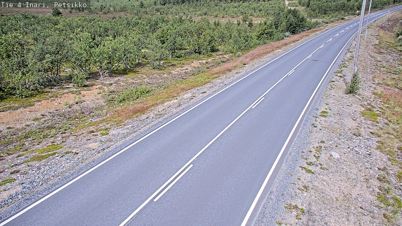 Kelikamerat Kuva Tie 4 Inari, Petsikko, Inari, Lappi