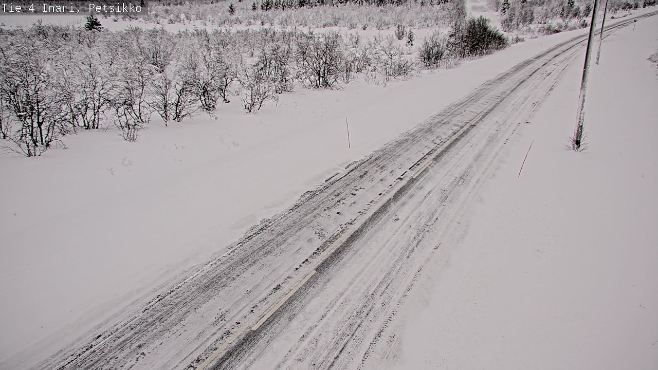 Weather Camera Image Väg 4 Enare, Petsikko, Inari, Lappi