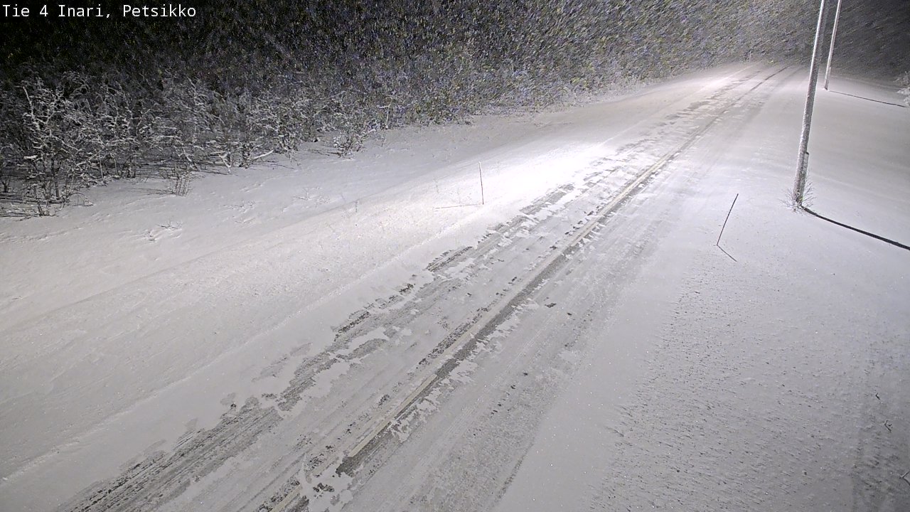 Kelikamerat Kuva Tie 4 Inari, Petsikko, Inari, Lappi