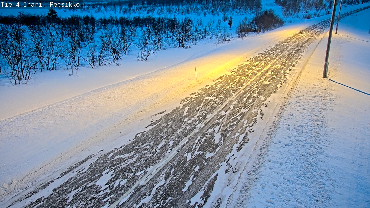 Kelikamerat Kuva Tie 4 Inari, Petsikko, Inari, Lappi