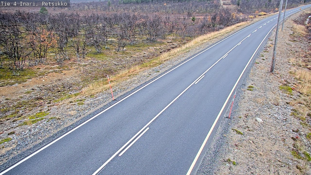 Kelikamerat Kuva Tie 4 Inari, Petsikko, Inari, Lappi