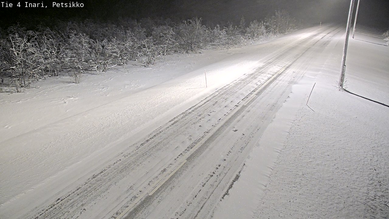 Kelikamerat Kuva Tie 4 Inari, Petsikko, Inari, Lappi
