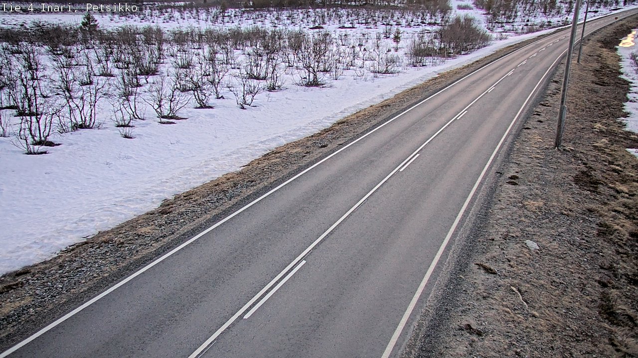 Kelikamerat Kuva Tie 4 Inari, Petsikko, Inari, Lappi