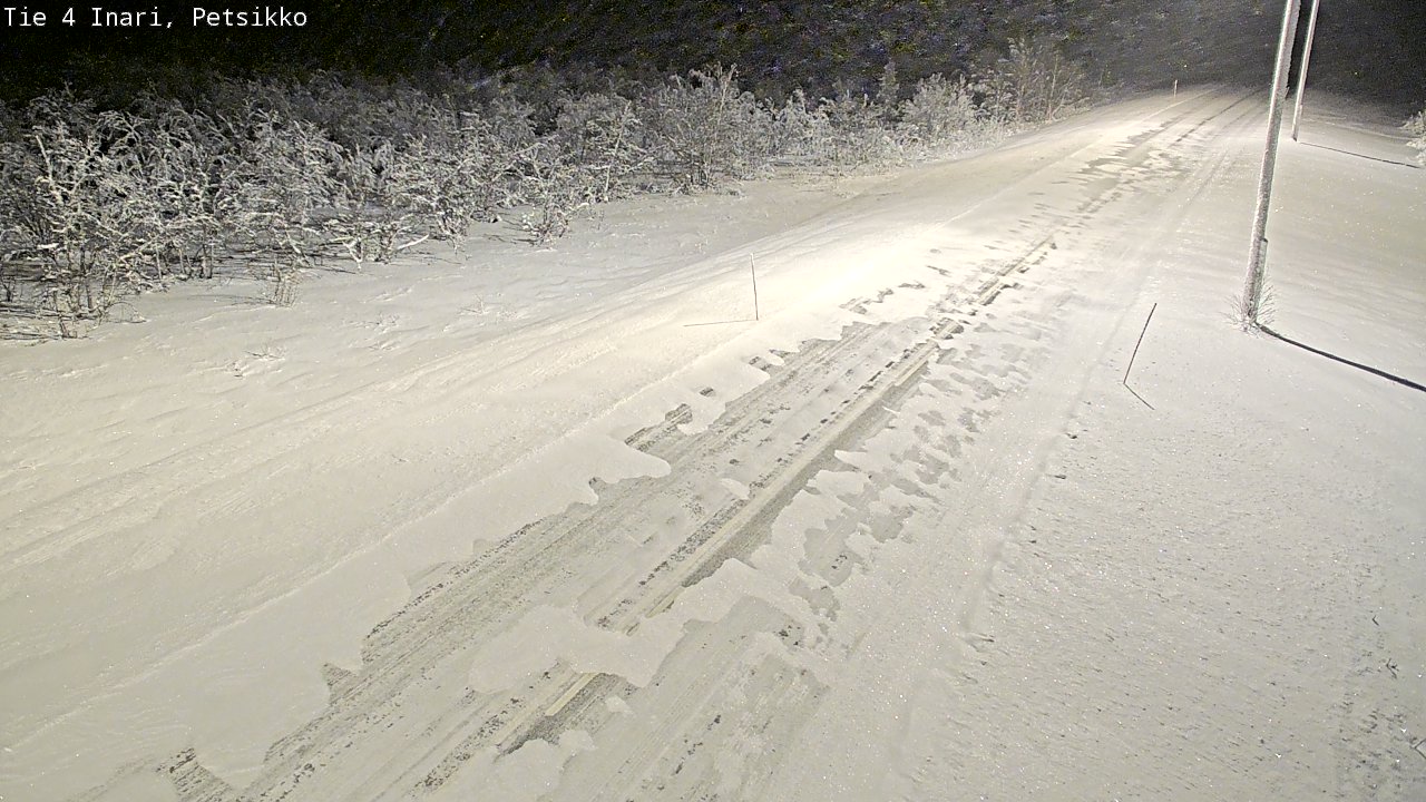 Kelikamerat Kuva Tie 4 Inari, Petsikko, Inari, Lappi