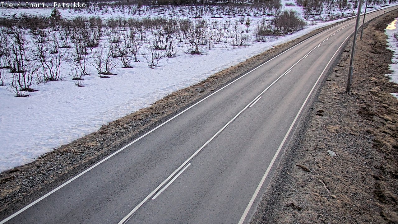Kelikamerat Kuva Tie 4 Inari, Petsikko, Inari, Lappi