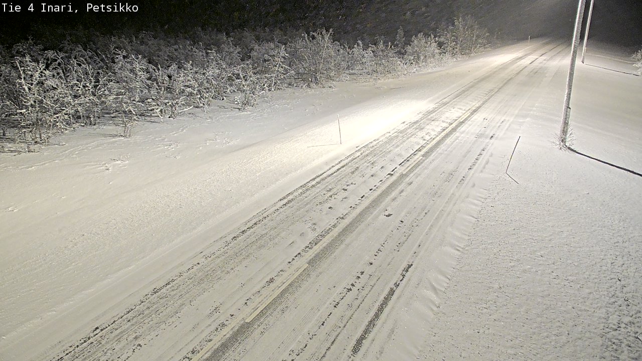 Kelikamerat Kuva Tie 4 Inari, Petsikko, Inari, Lappi