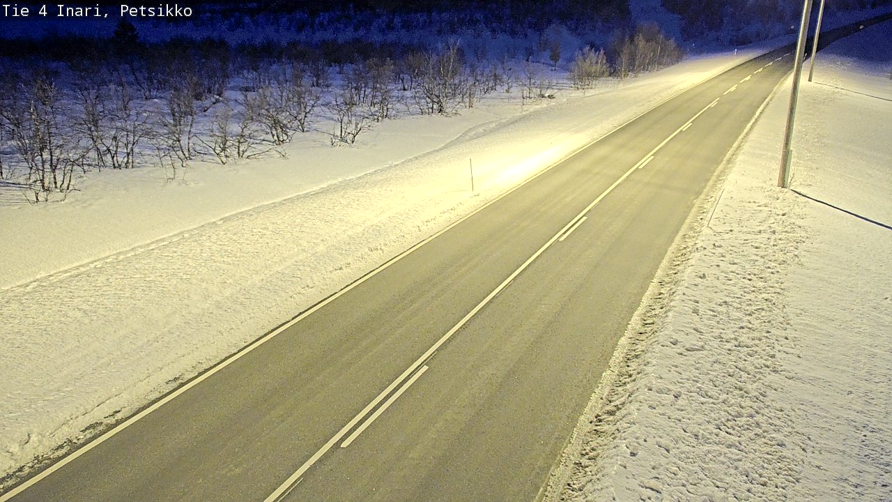 Kelikamerat Kuva Tie 4 Inari, Petsikko, Inari, Lappi
