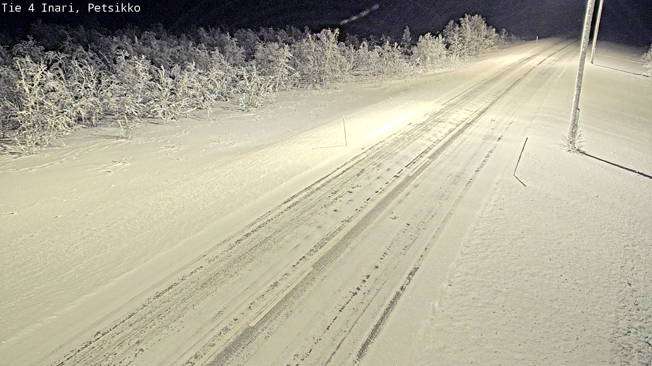 Kelikamerat Kuva Tie 4 Inari, Petsikko, Inari, Lappi
