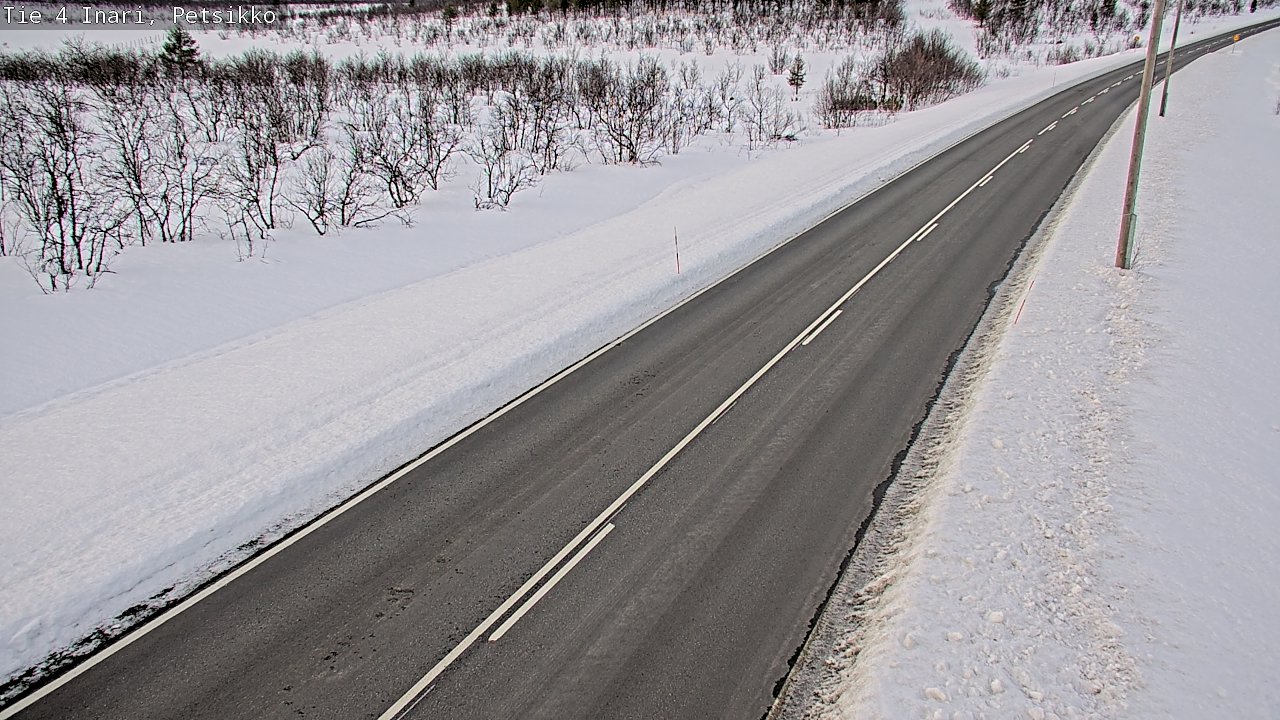 Kelikamerat Kuva Tie 4 Inari, Petsikko, Inari, Lappi