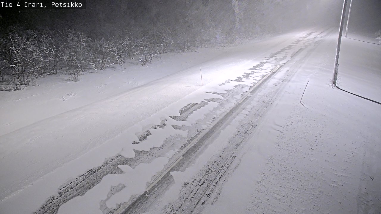 Weather Camera Image Väg 4 Enare, Petsikko, Inari, Lappi