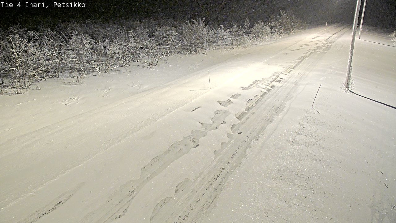 Kelikamerat Kuva Tie 4 Inari, Petsikko, Inari, Lappi