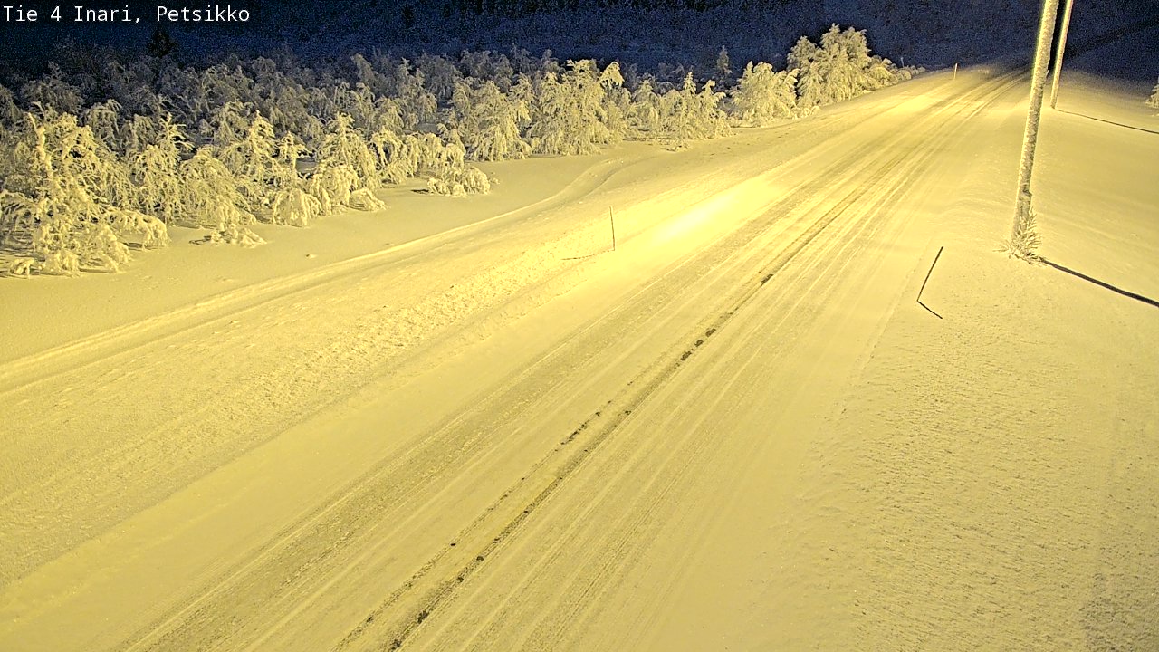 Kelikamerat Kuva Tie 4 Inari, Petsikko, Inari, Lappi