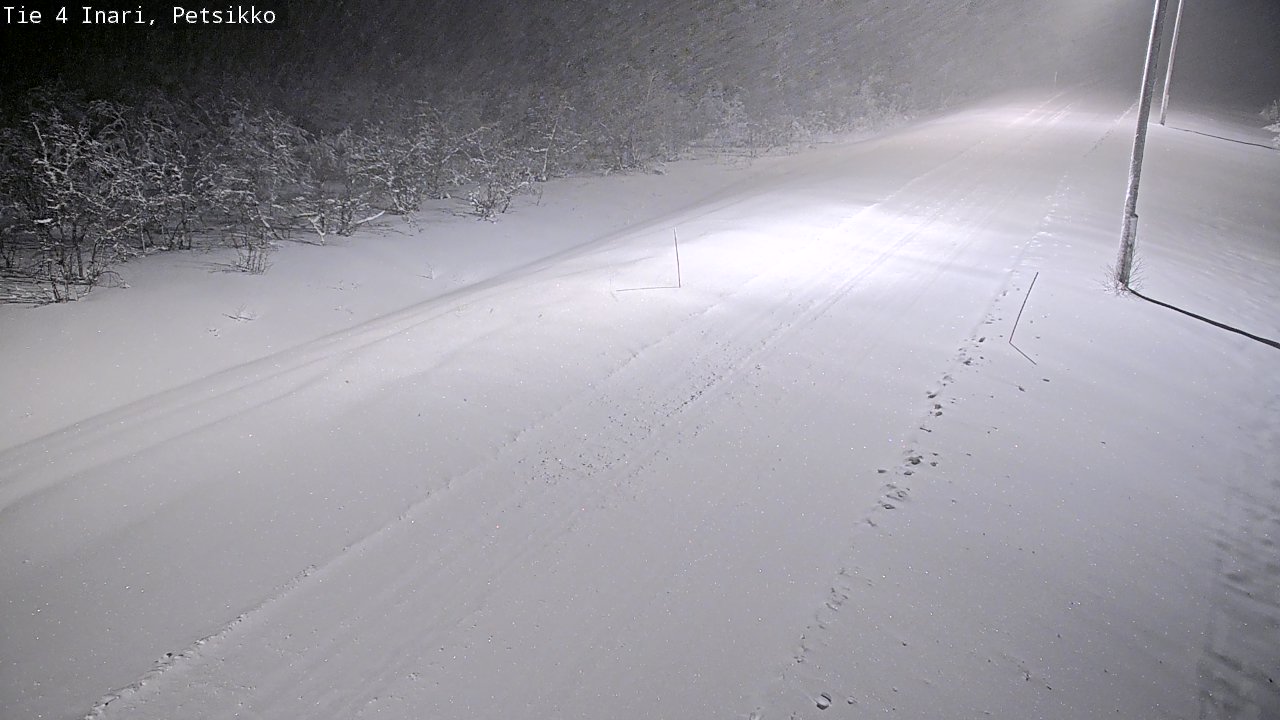 Weather Camera Image Väg 4 Enare, Petsikko, Inari, Lappi