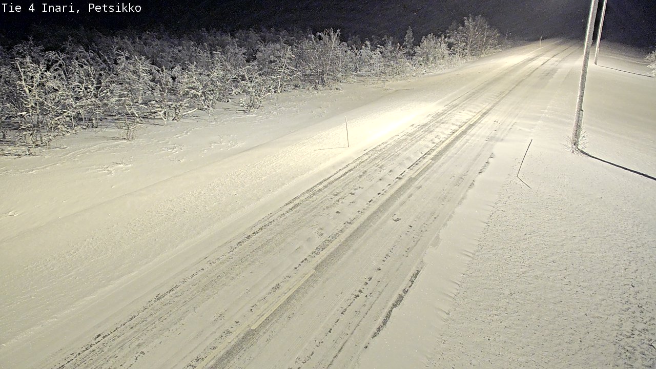 Kelikamerat Kuva Tie 4 Inari, Petsikko, Inari, Lappi