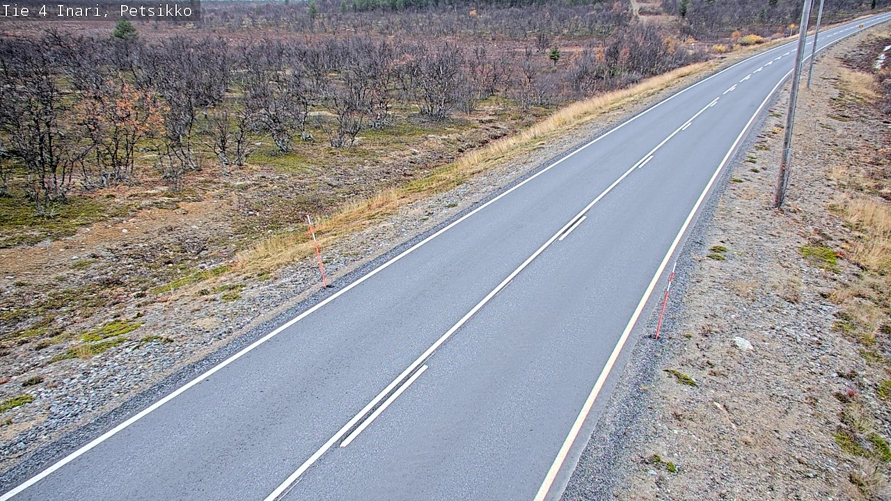 Kelikamerat Kuva Tie 4 Inari, Petsikko, Inari, Lappi