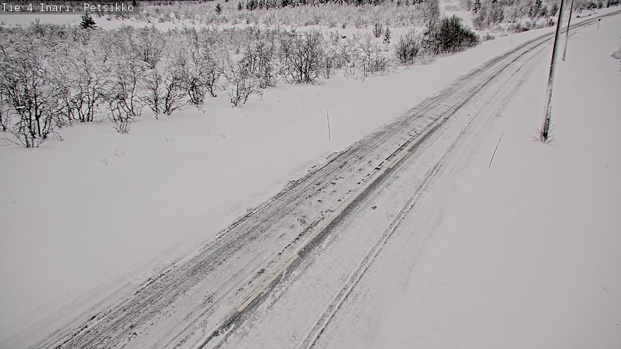 Kelikamerat Kuva Tie 4 Inari, Petsikko, Inari, Lappi