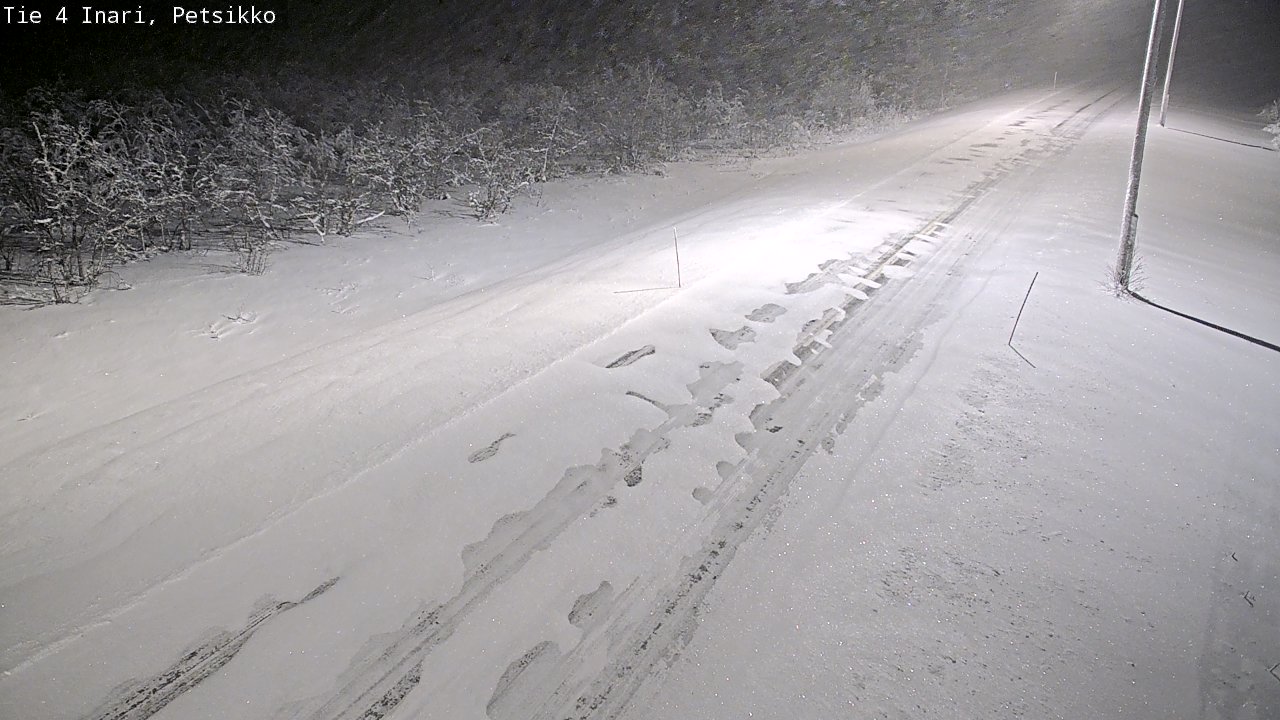 Kelikamerat Kuva Tie 4 Inari, Petsikko, Inari, Lappi