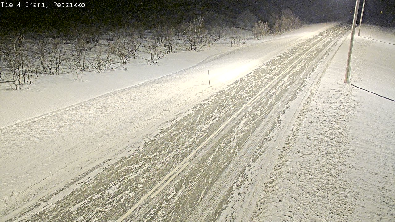 Kelikamerat Kuva Tie 4 Inari, Petsikko, Inari, Lappi