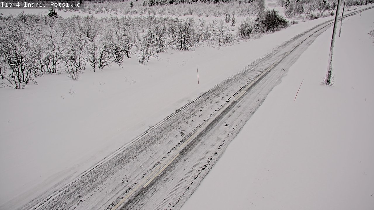 Kelikamerat Kuva Tie 4 Inari, Petsikko, Inari, Lappi