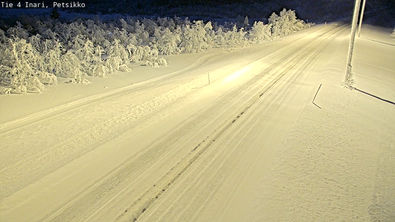 Kelikamerat Kuva Tie 4 Inari, Petsikko, Inari, Lappi