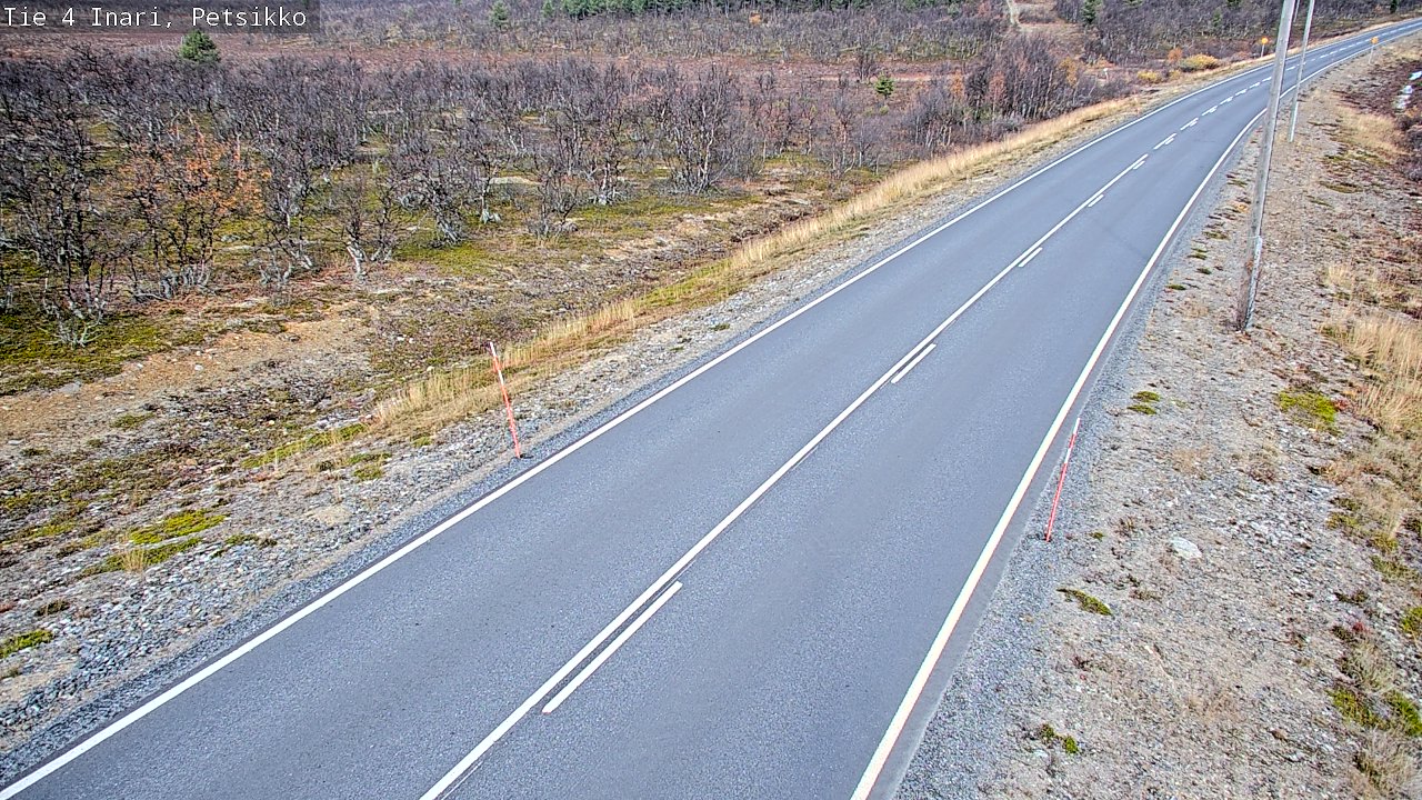 Kelikamerat Kuva Tie 4 Inari, Petsikko, Inari, Lappi