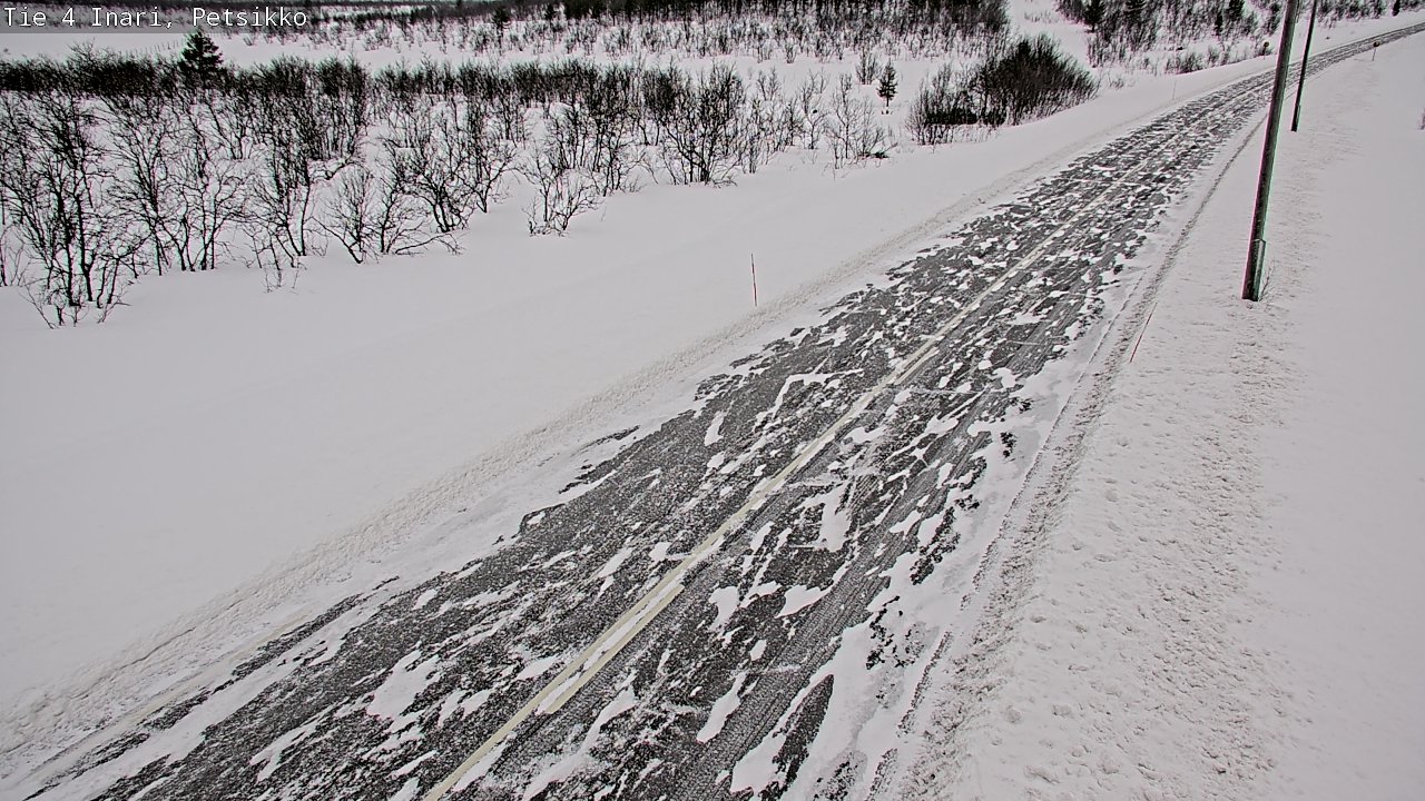 Kelikamerat Kuva Tie 4 Inari, Petsikko, Inari, Lappi