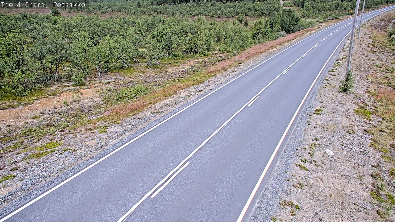 Kelikamerat Kuva Tie 4 Inari, Petsikko, Inari, Lappi