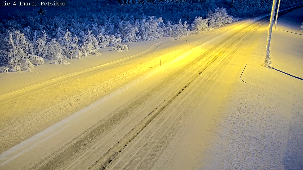 Kelikamerat Kuva Tie 4 Inari, Petsikko, Inari, Lappi